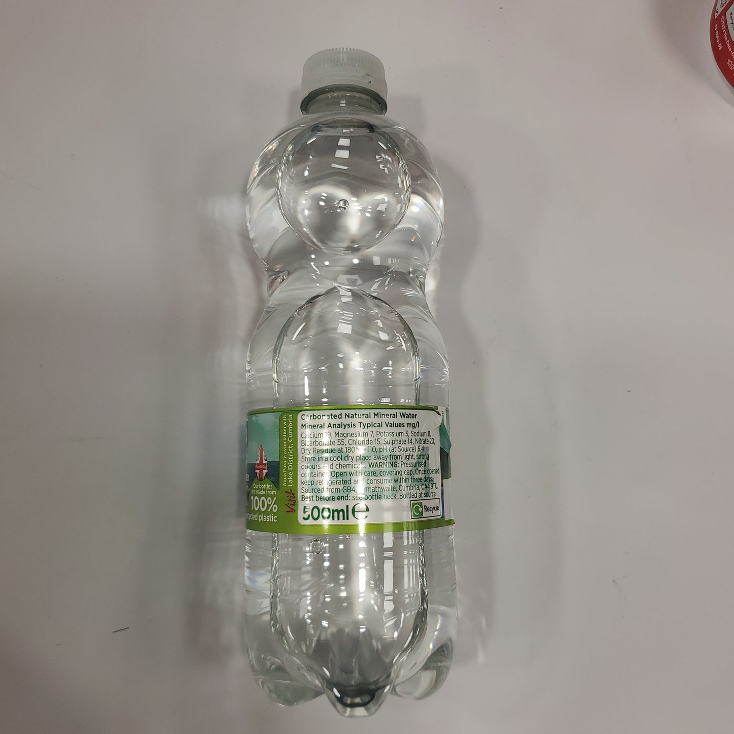 Aqua Pura Natural Mineral Water (Sparkling) 500ml 有氣水