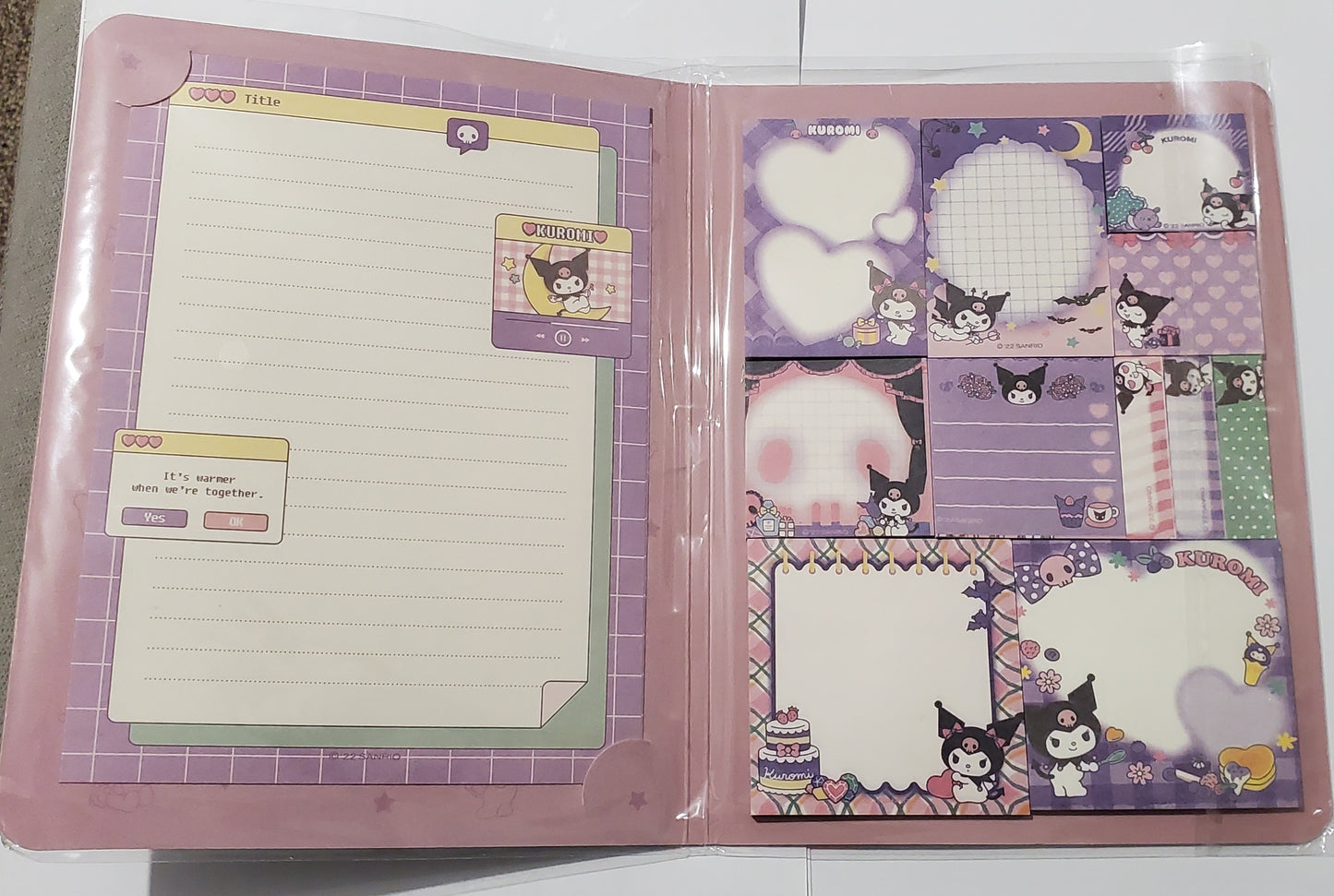 Sticky Memo Book