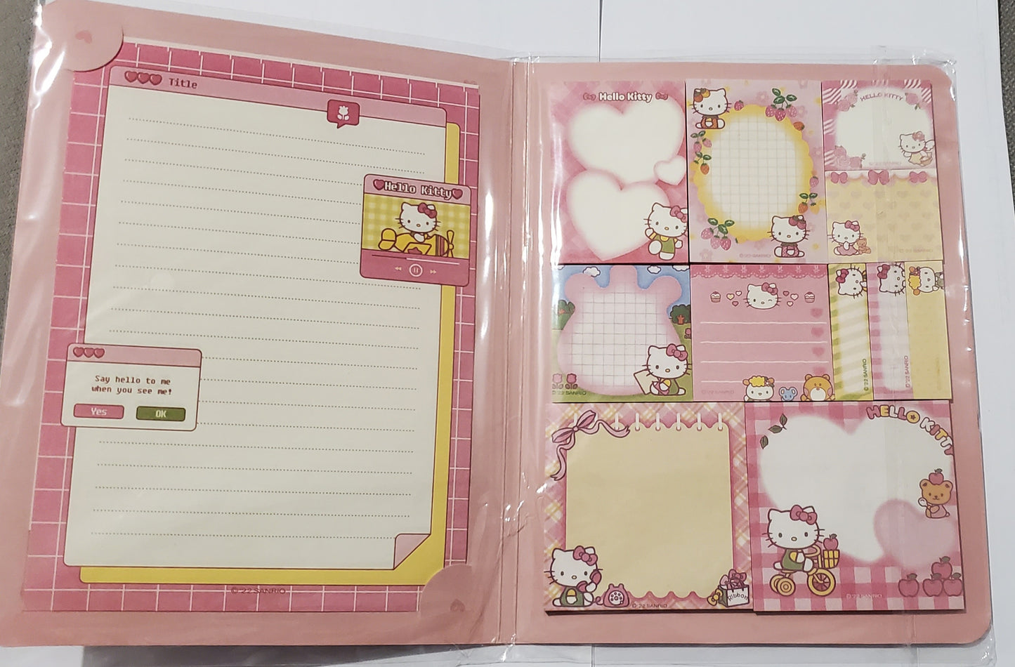 Sticky Memo Book