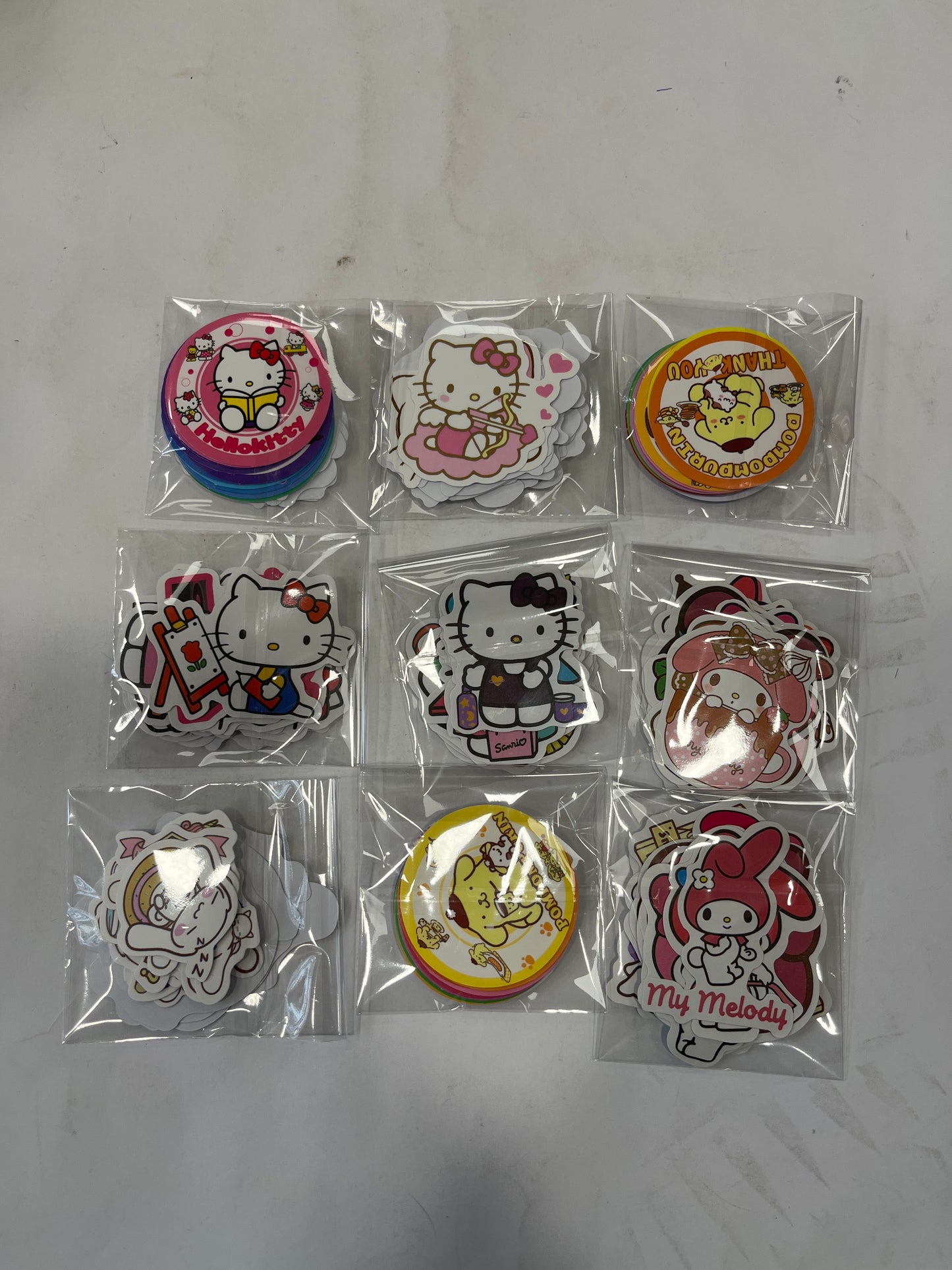 Cartoon Stickers £3卡通貼紙