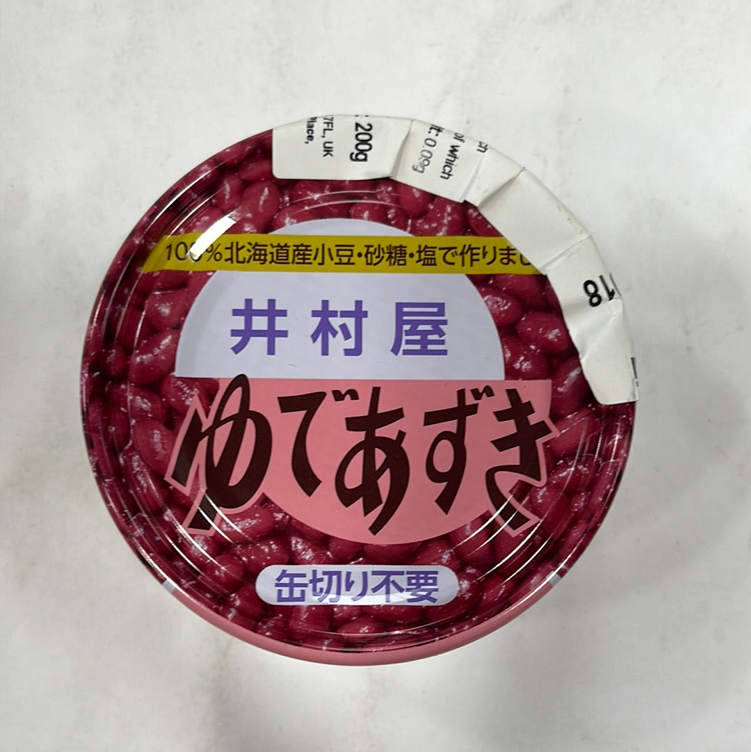 Imuraya Hokkaido Yude Azuki - Boiled Azuki Beans 200g