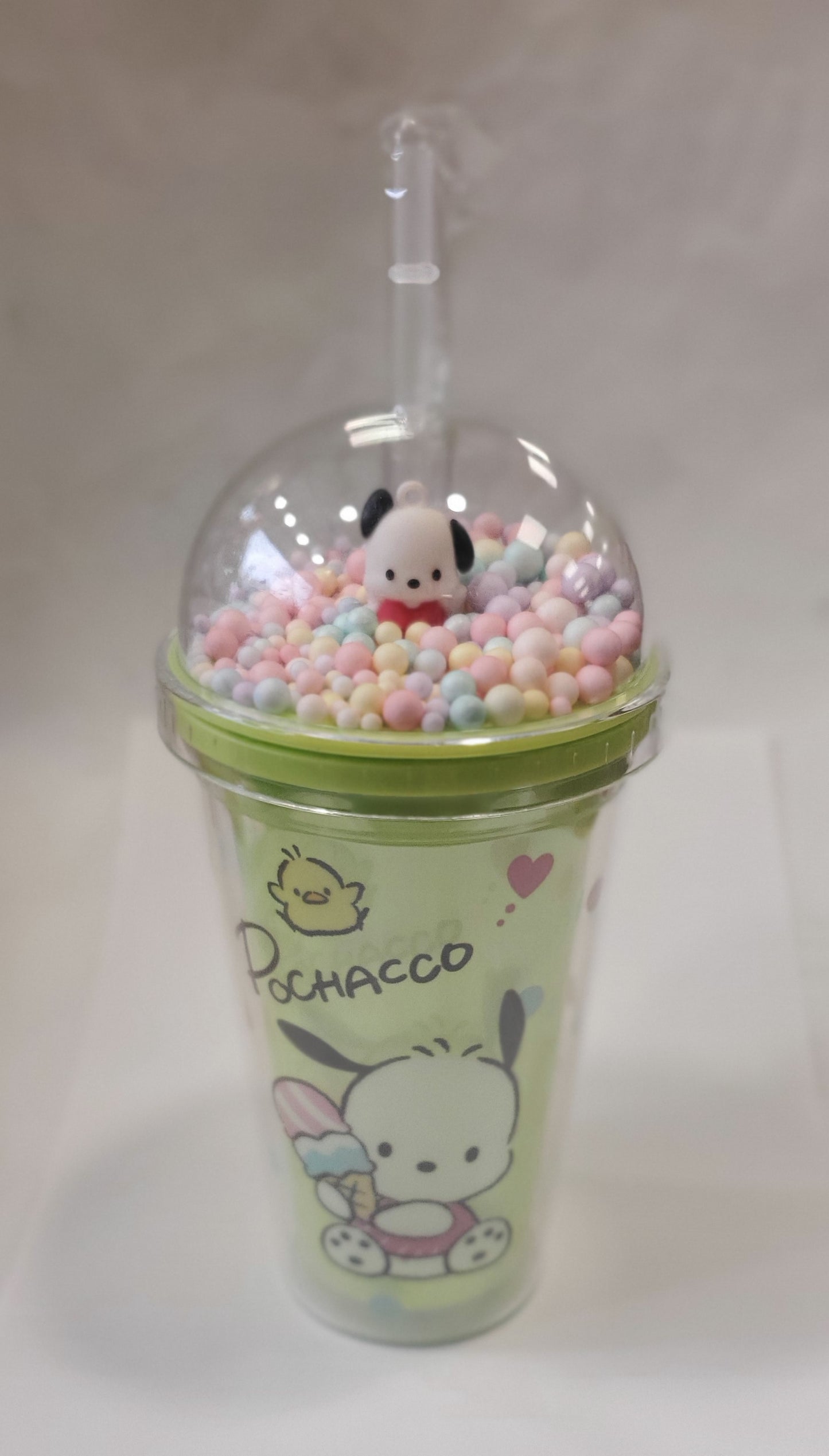 Sanrio Cute Water Bottle with Straw
