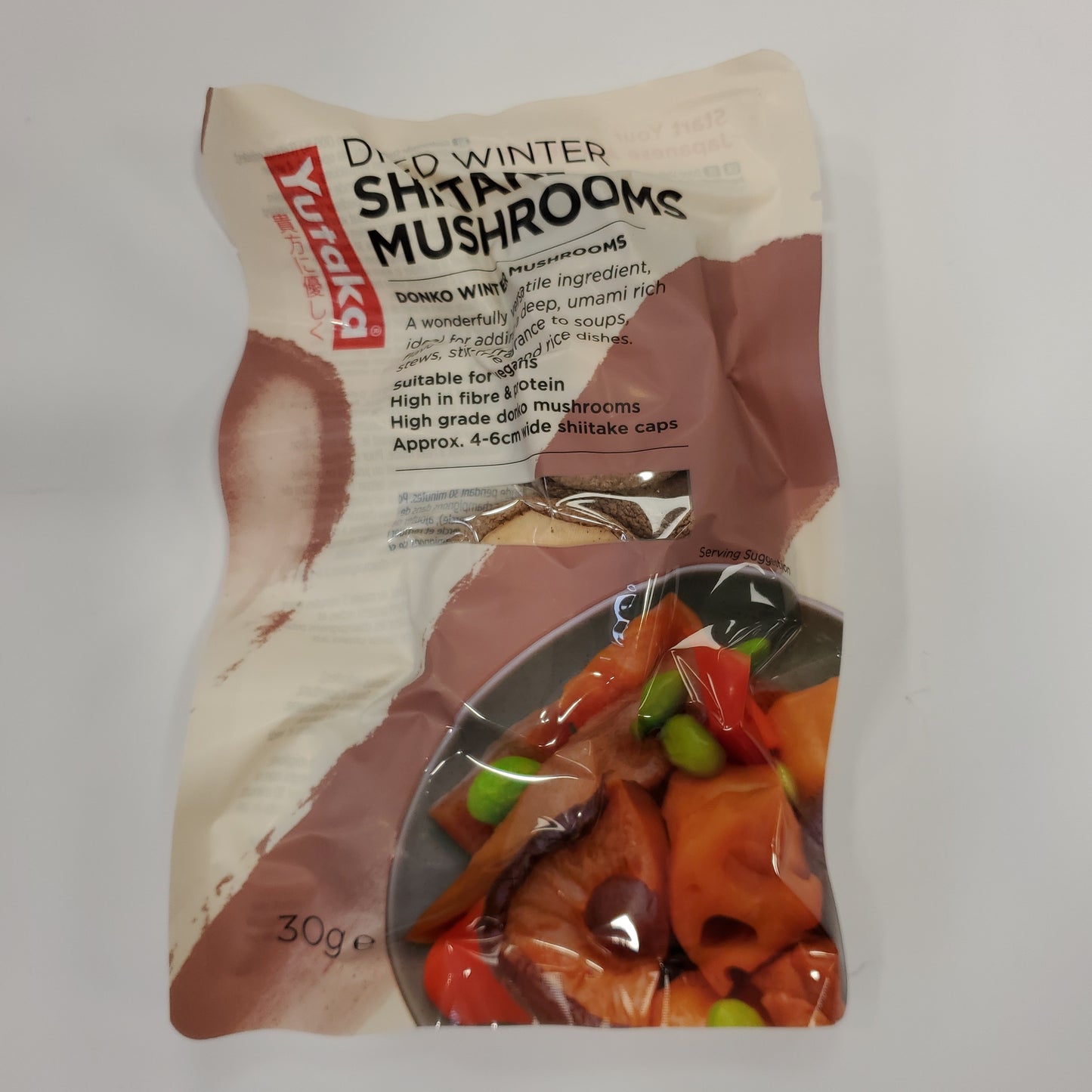 Yutaka Dried Shiitake Mushroom 3-4cm 30g
