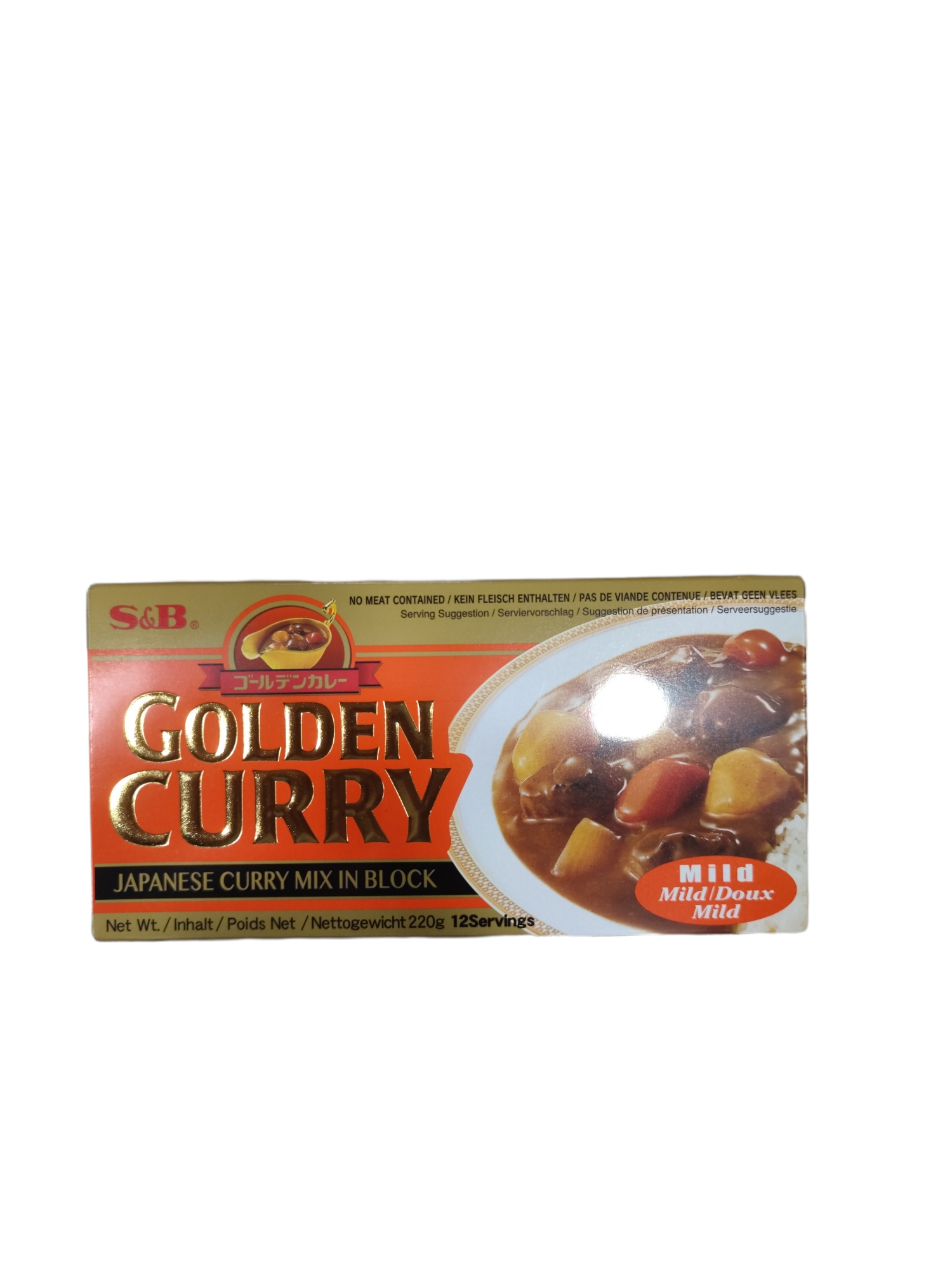 S&B Golden Curry Mild 220g