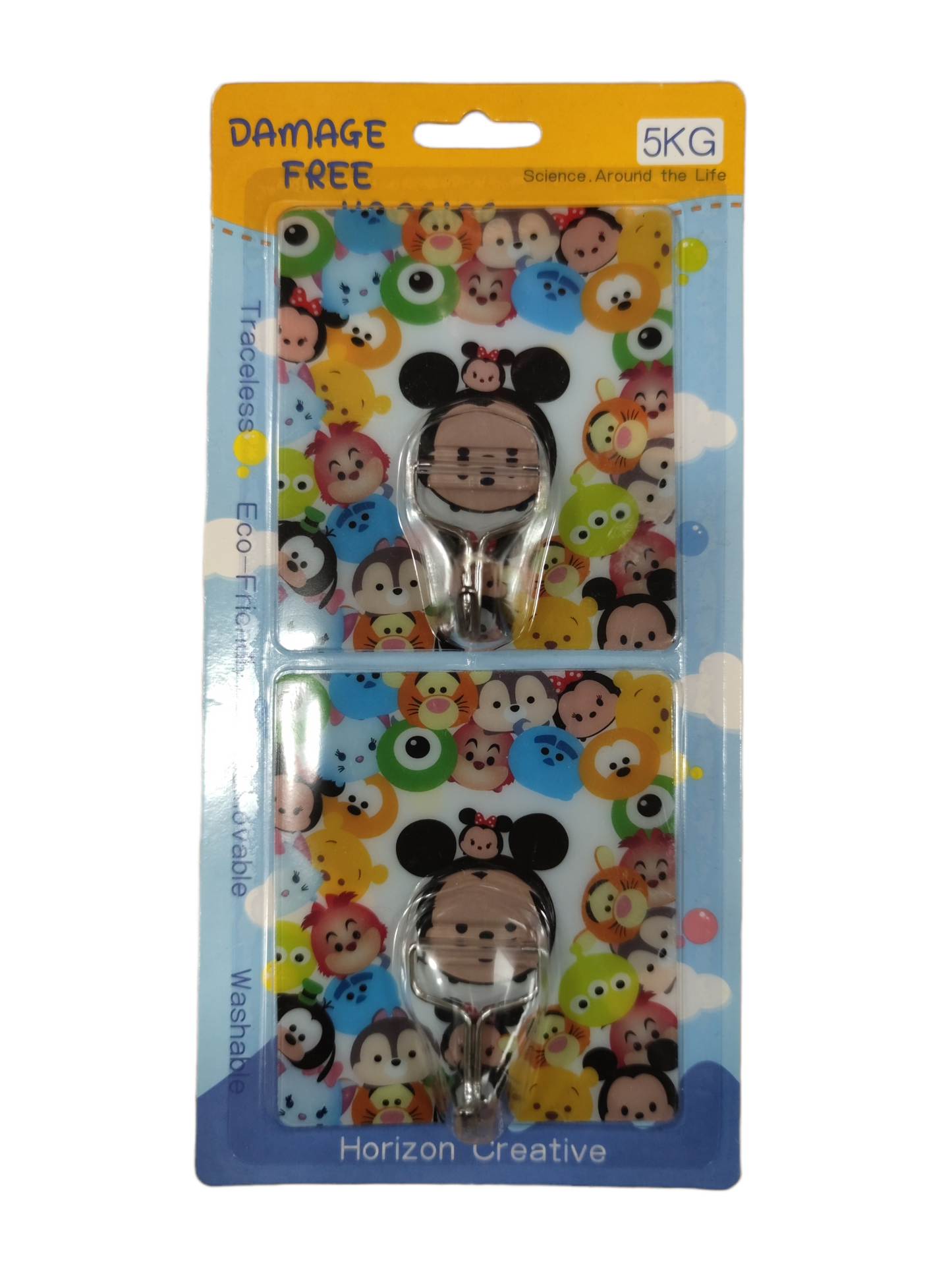 Cartoon Stick On Hooks卡通掛鈎 2pcs
