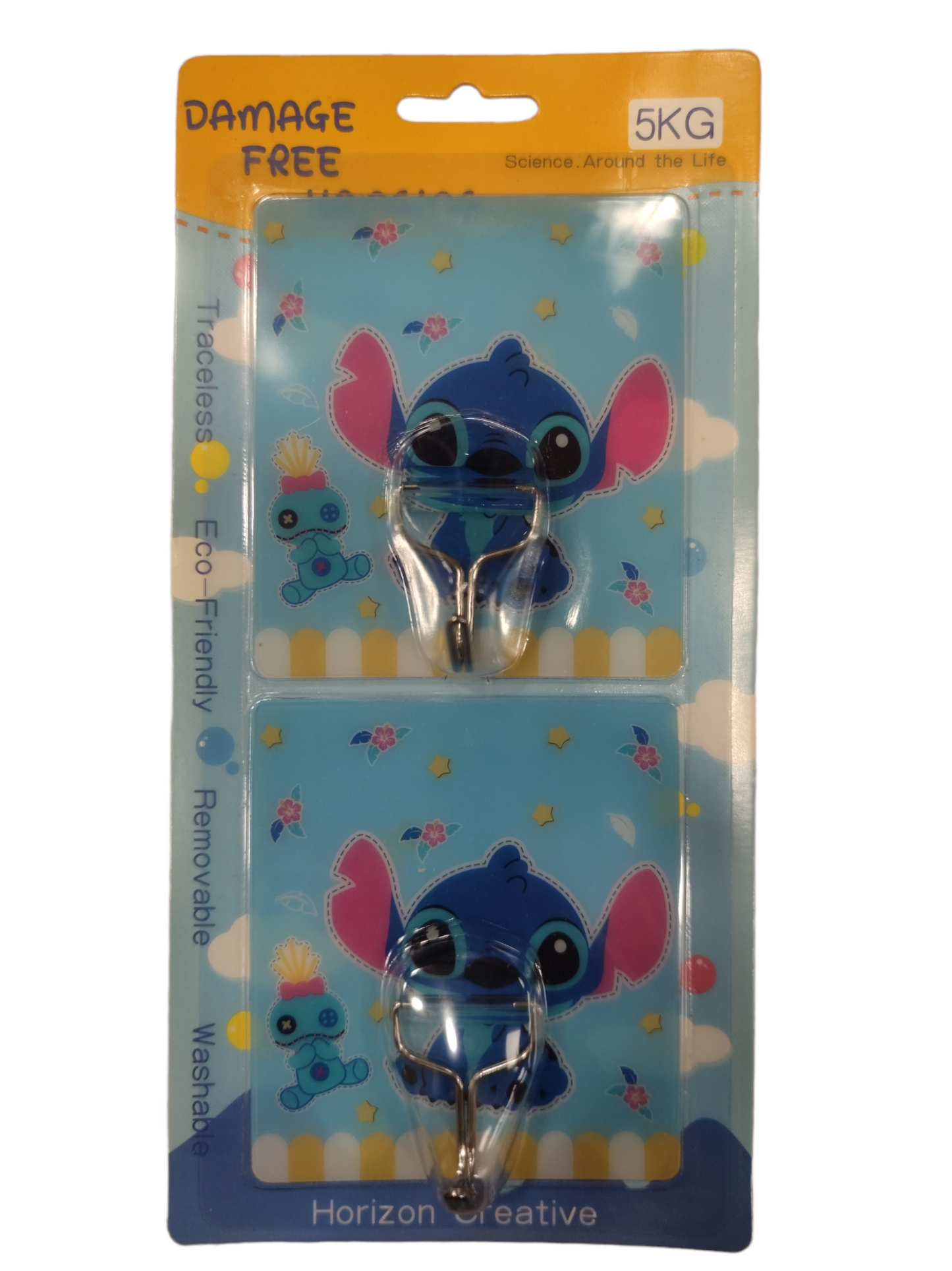 Cartoon Stick On Hooks卡通掛鈎 2pcs