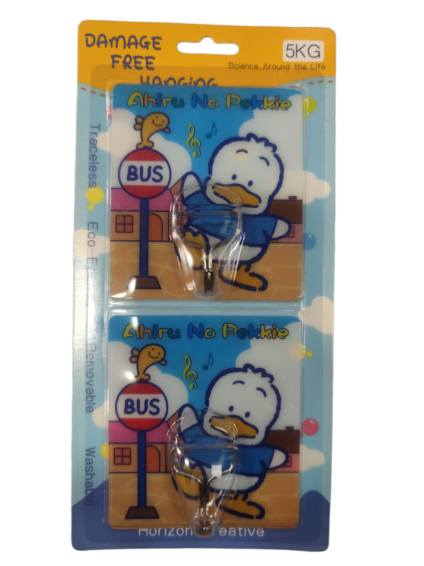 Cartoon Stick On Hooks卡通掛鈎 2pcs