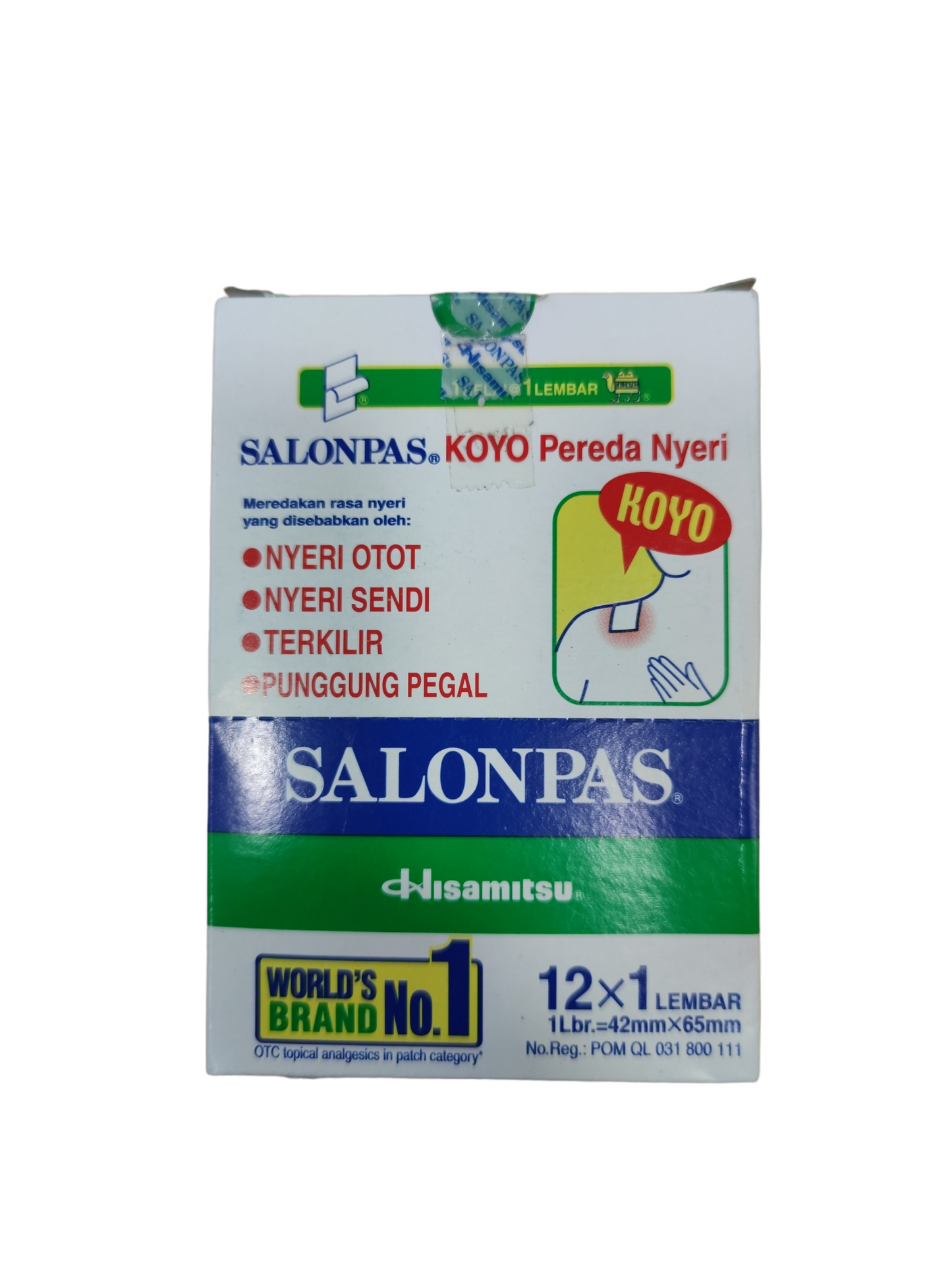 Hisamitsu Salonpas Pain Relieving Patches (12PC) 撒隆巴斯 12片裝