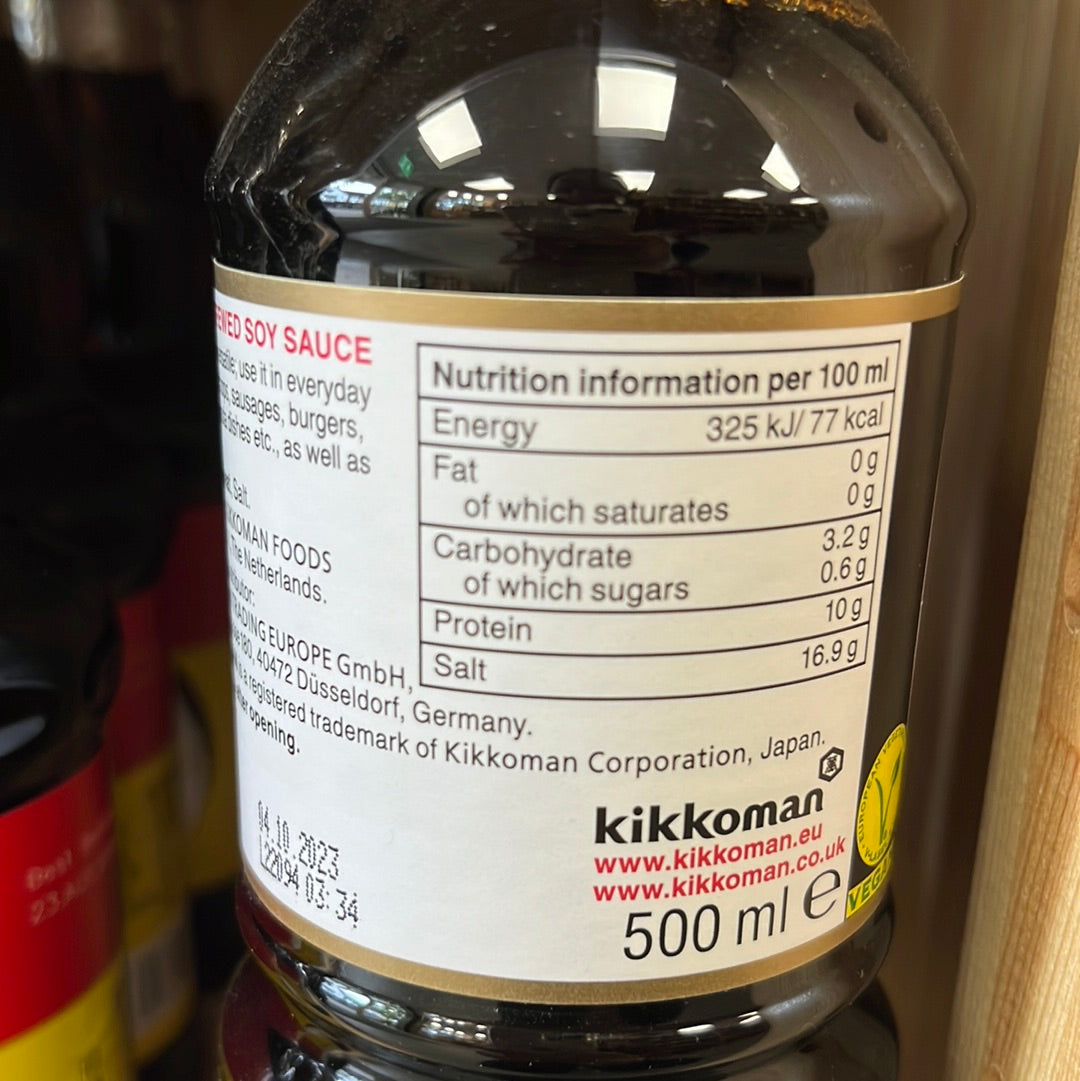 Kikkoman All-Purpose Seasoning Soy Sauce (Naturally brewed) 500ml