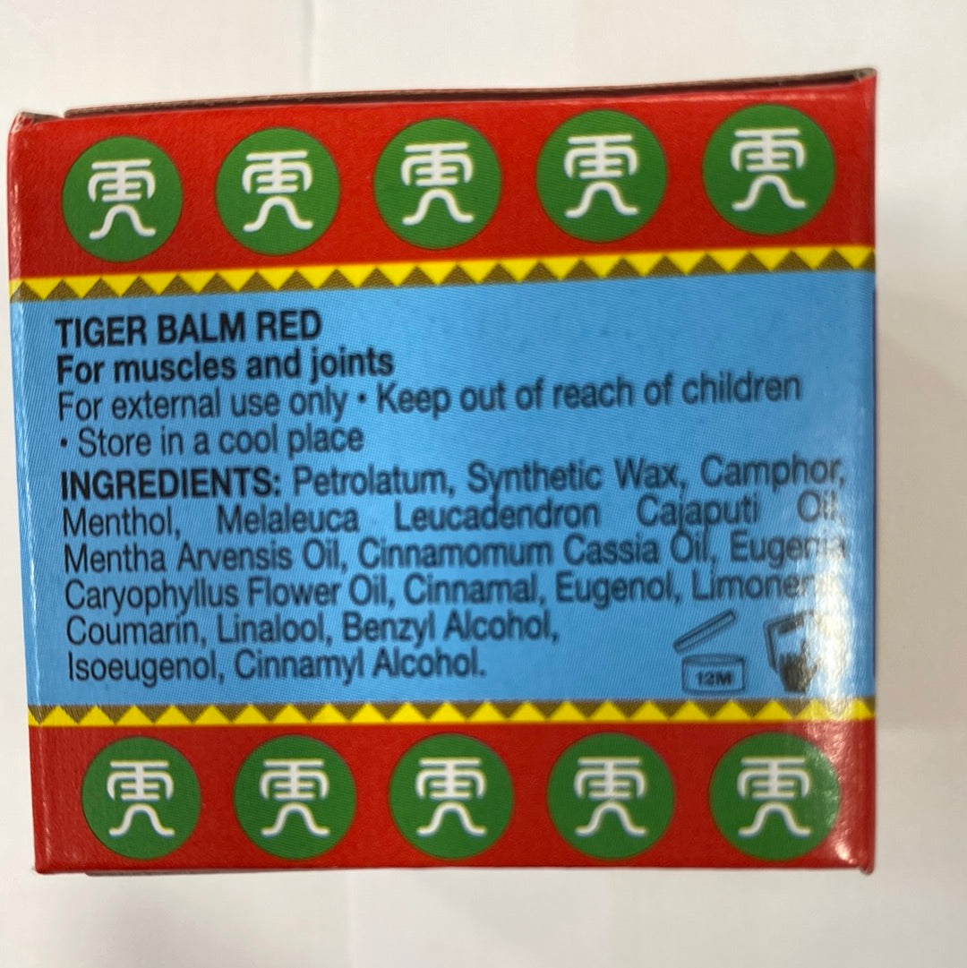 Tiger Balm - Red 19g 虎標萬金油