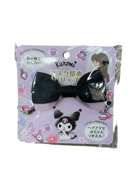 Kuromi mask clip hair accessory