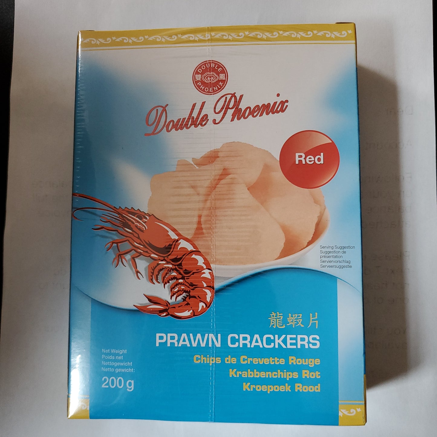 Double Phoenix Prawn Crackers 200g
