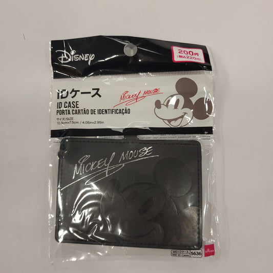 Mickey Mouse ID Case - Black
