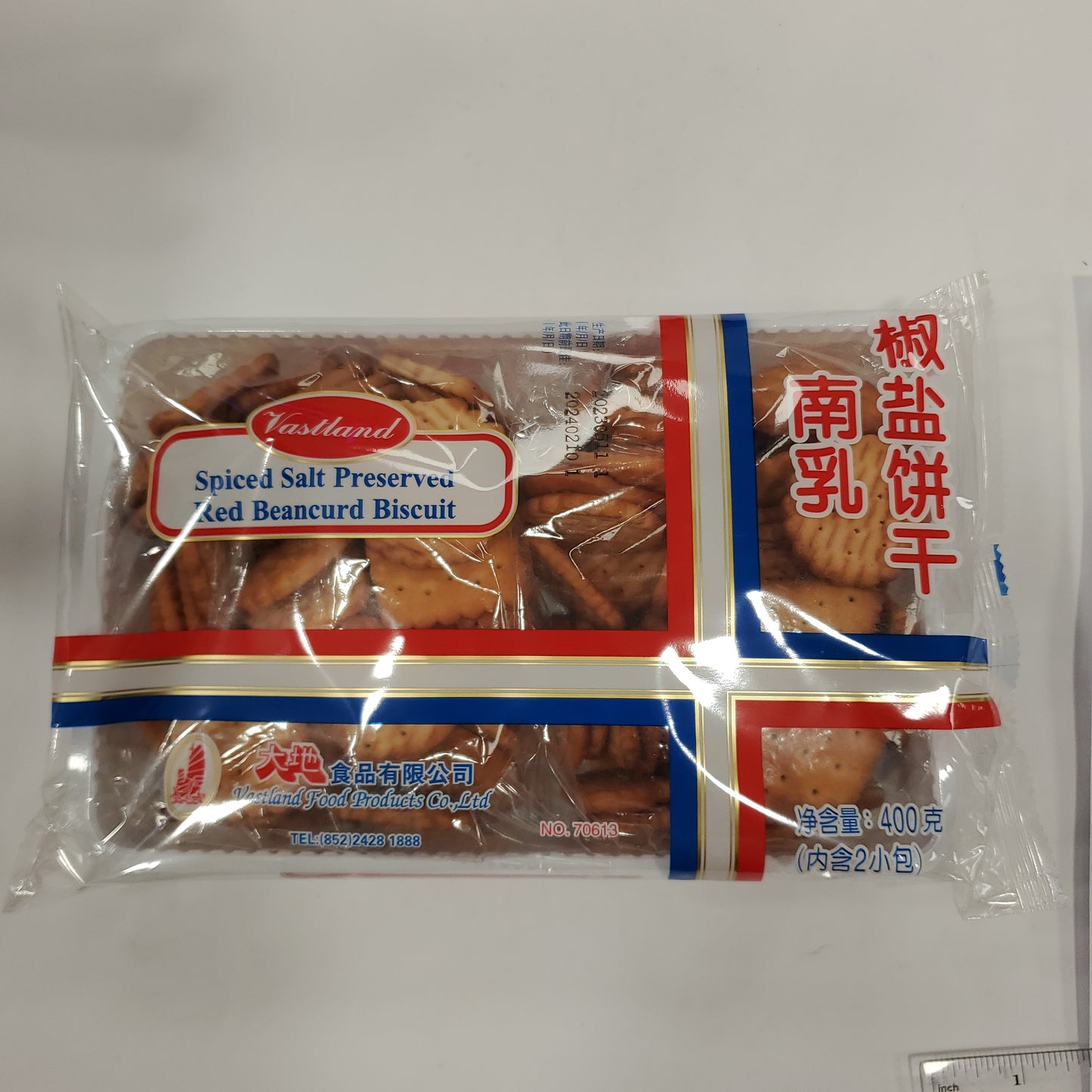 Dadi Spuced Salt Preserved Red Beancurd Biscuit 400g