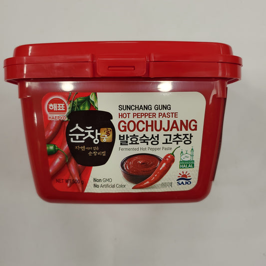 Haepyo SAJO Sunchang Gochujang (Hot Pepper Paste) HALAL 500g