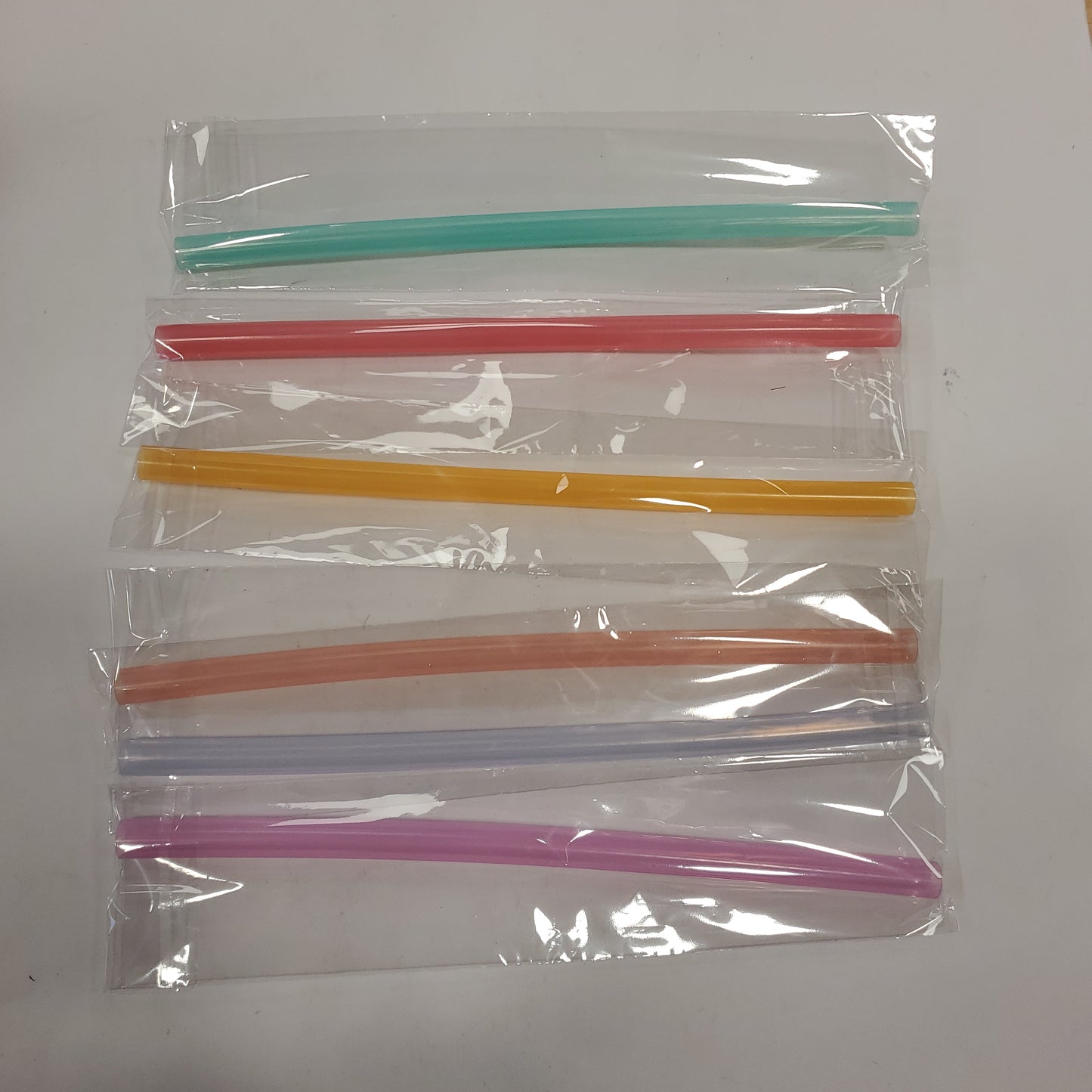 Silicone Bendable Bubble Tea Drinking Straw 1pc