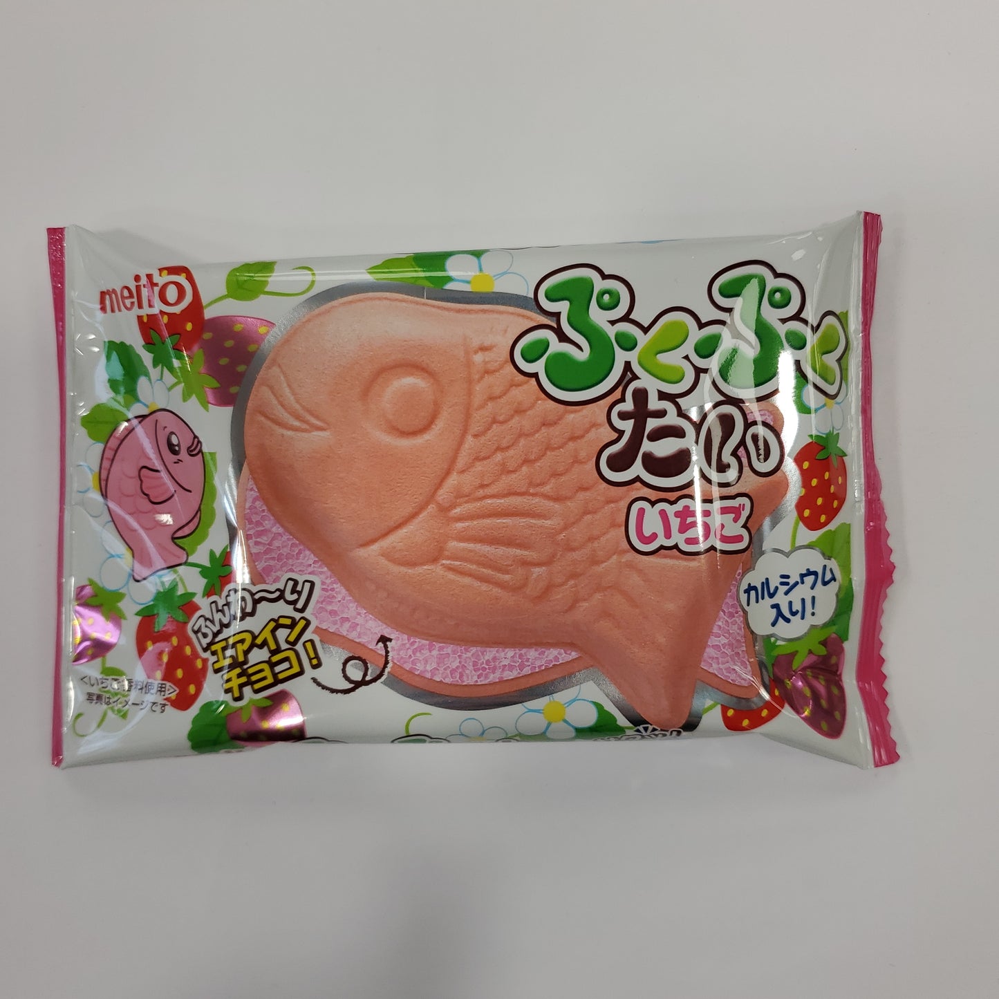 Meito Pukupukutai Strawberry Wafer 16.5g