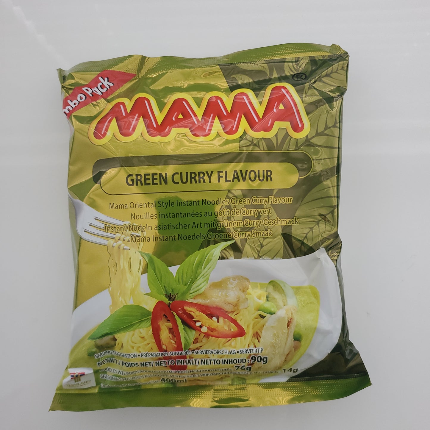MaMa Noodle - Green Curry Flavour 90g