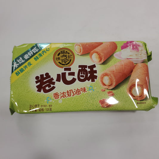 HSU Roll Cookie - Cream 105g