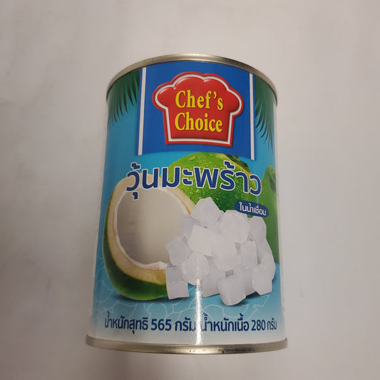 Chef's Choice Coconut Jelly in Syrup Net Weight 565g