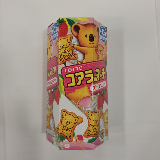 Lotte Koala's March Biscuit - Strawberry Flavour 37g