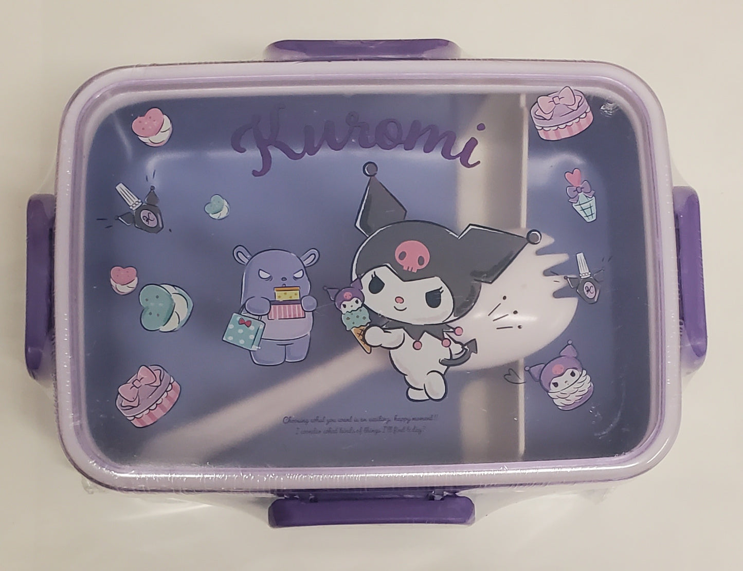 Cartoon Microwave Lunch Box with Spoon