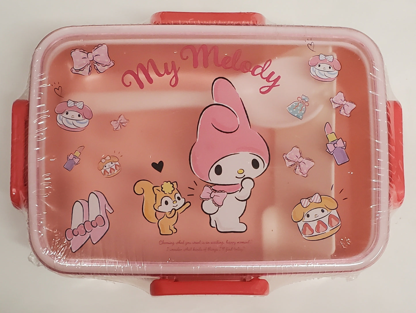 Cartoon Microwave Lunch Box with Spoon