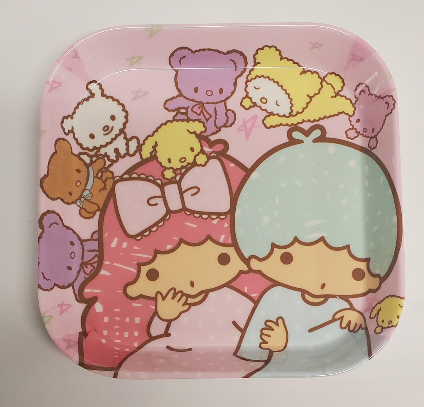 Cartoon Square Plate