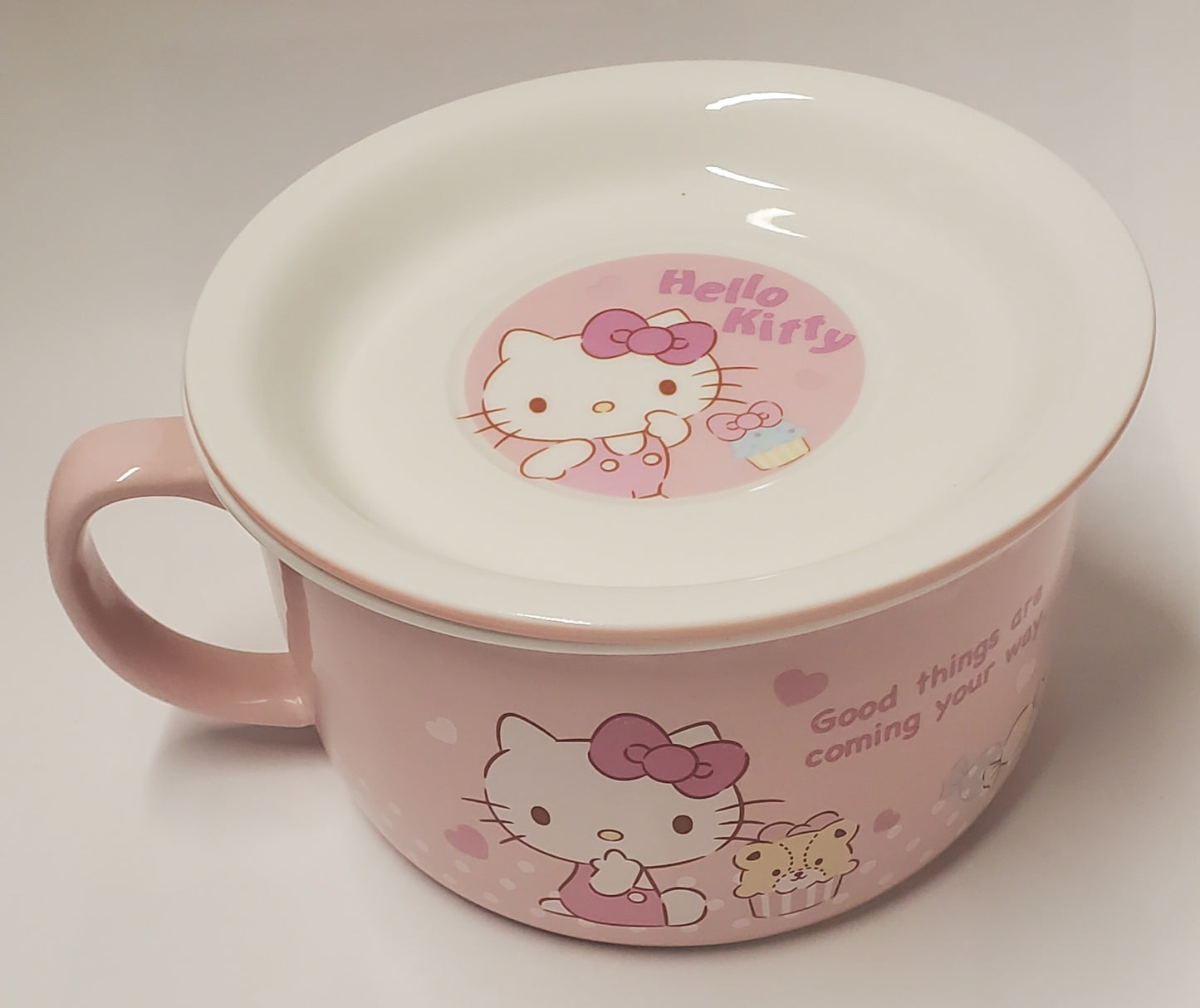 Cartoon Instant Noodle Bowl