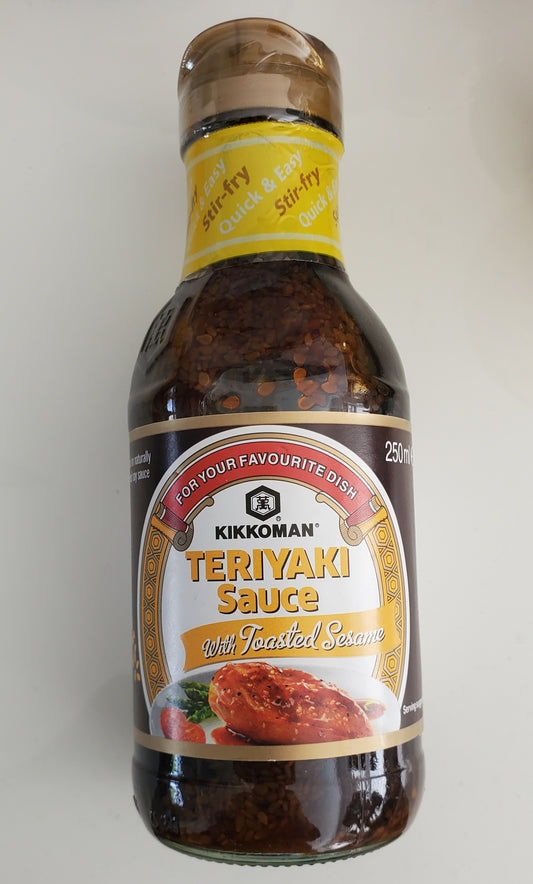 Kikkoman Teriyaki Sauce with Toasted Sesame 250ml