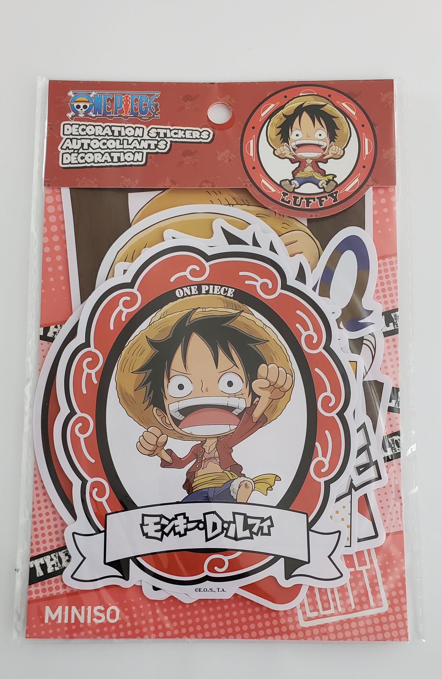 Decoration Stickers (Luffy)