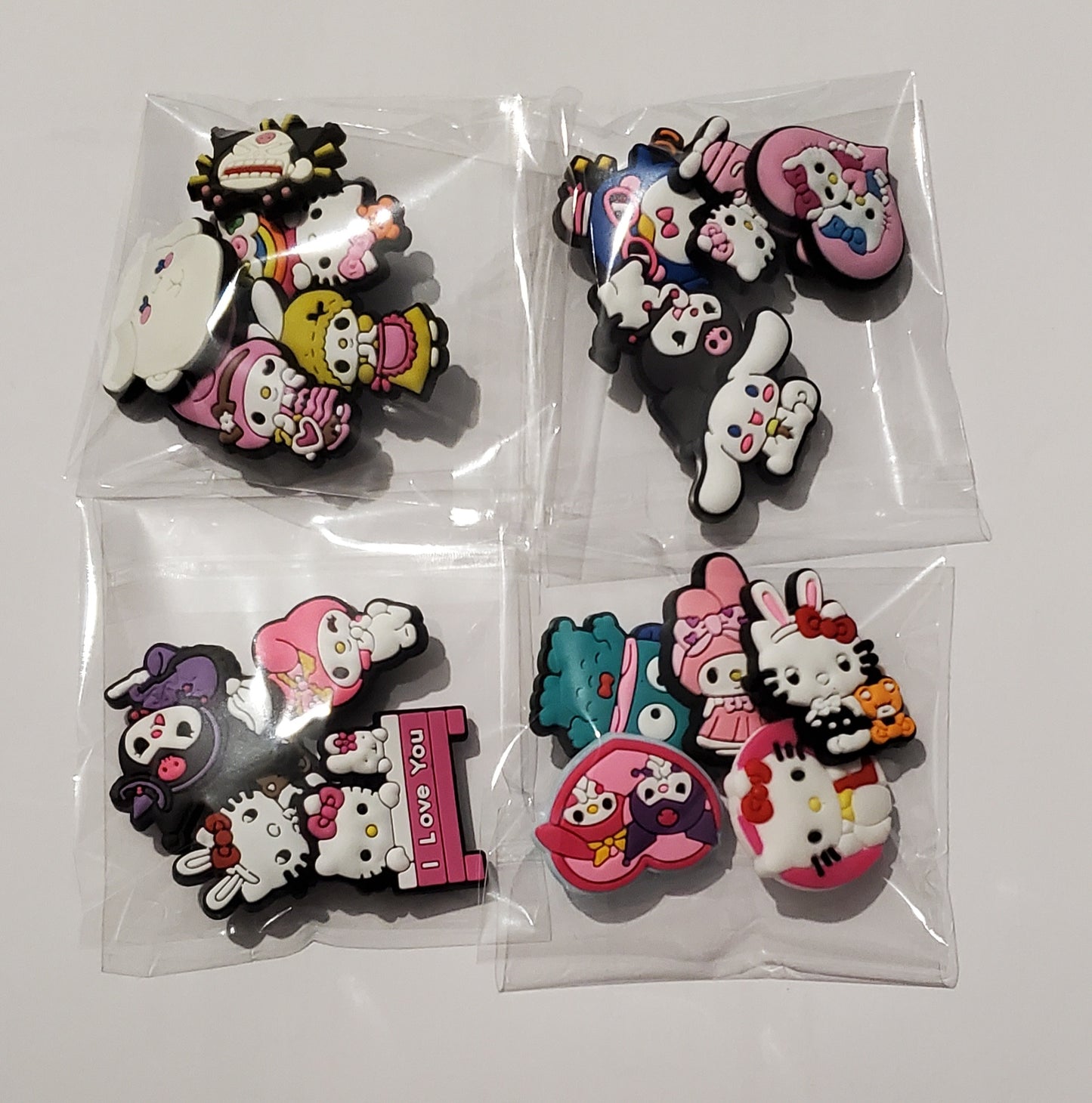 Cartoon Dazzling Shoe Charms-Versatile Decor for, Bubble Slides & Sandals Colorful Accessories