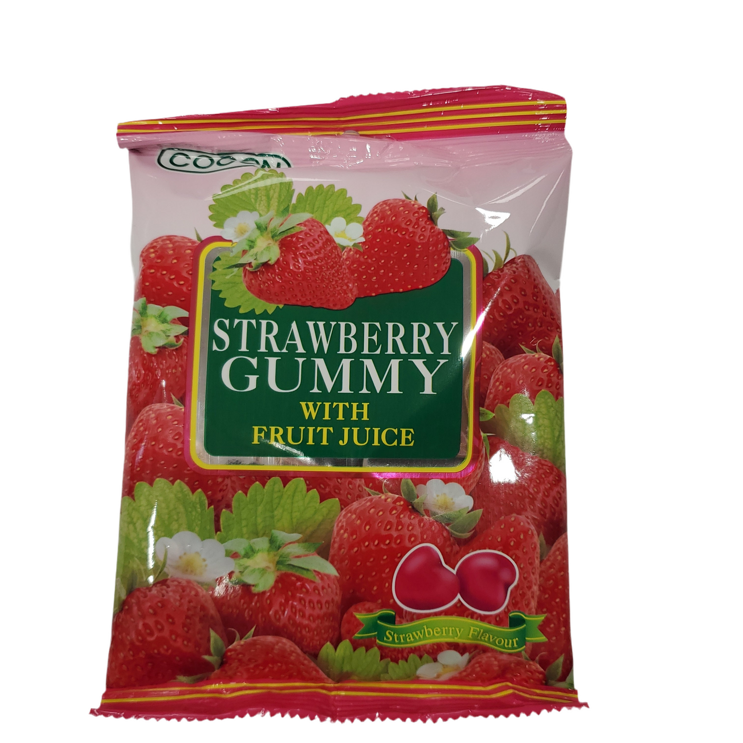 Cocon Strawberry Gummy With Fruit Juice (Strawberry Flavour) 100g