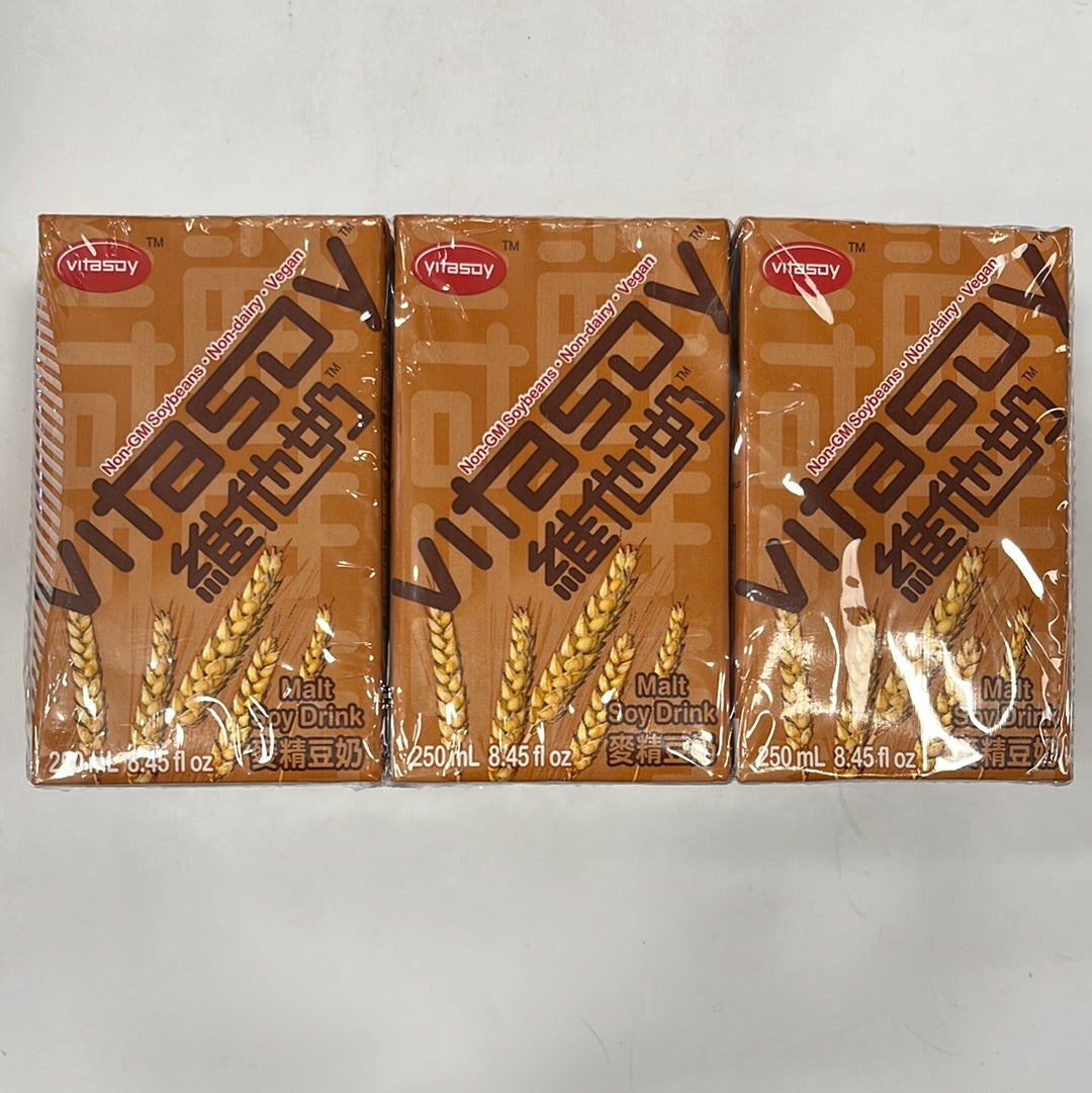 Vitasoy Malt Soy Drink 6x250ML