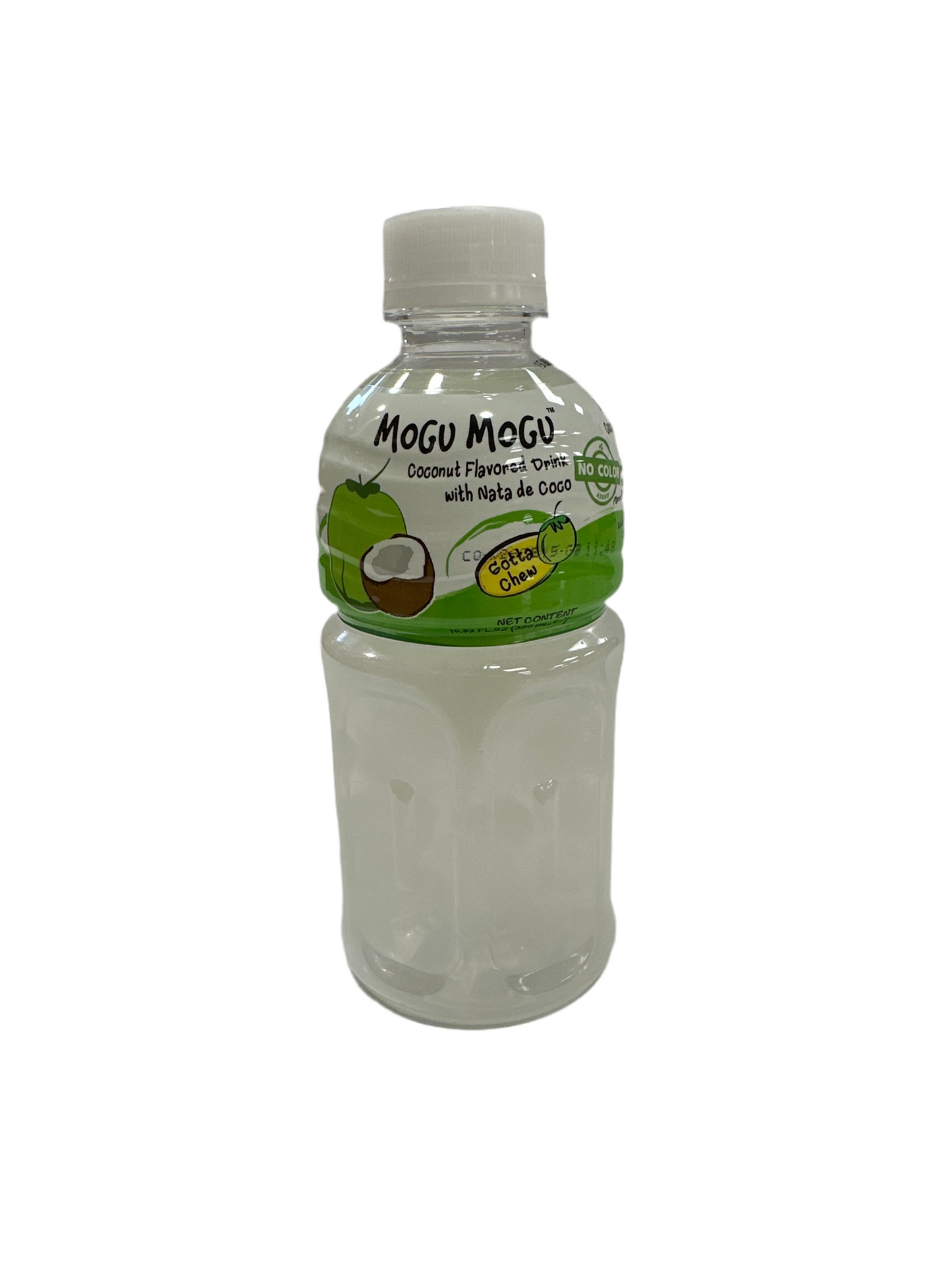 MOGU Coconut Drink with Nata De Coco 320ml 磨穀椰子味飲料含椰果