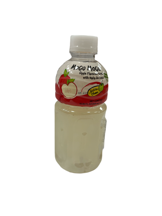 MOGU Apple Drink with Nata De Coco 320ml 蘋果味飲料含椰果