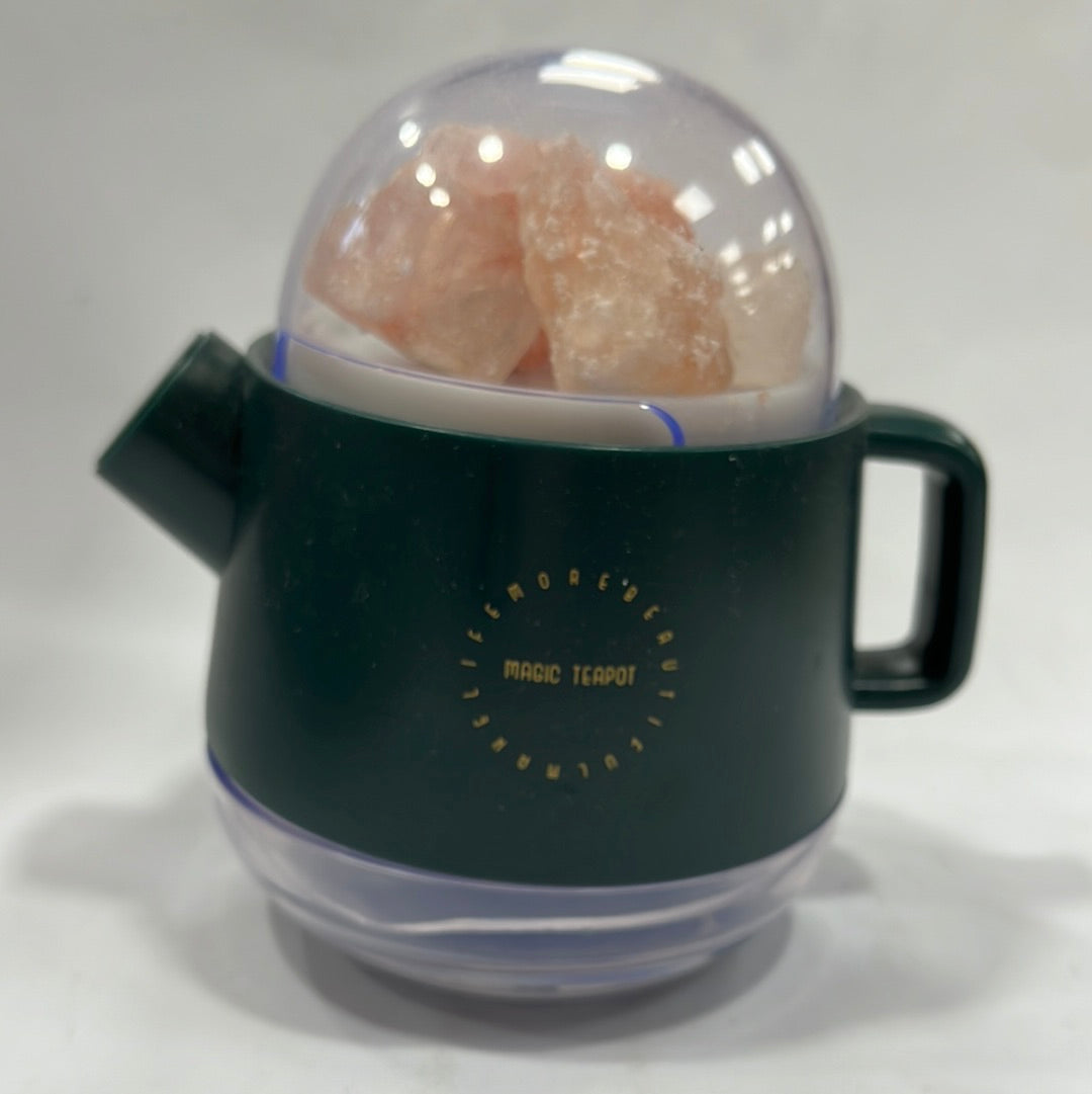 Magic TeaPot - Kettle Humidifier-Salt Stone (green)