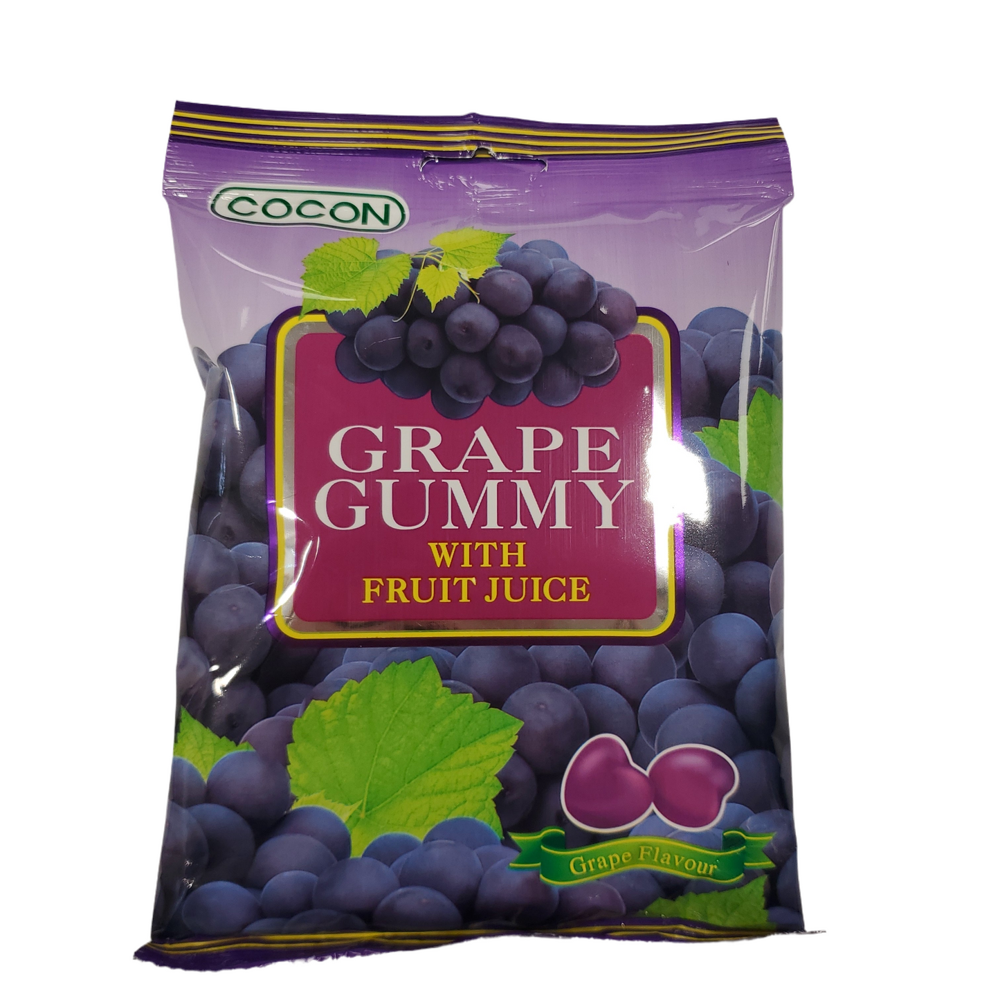 Cocon Grape Gummy With Fruit Juice (Grape Flavour) 100g