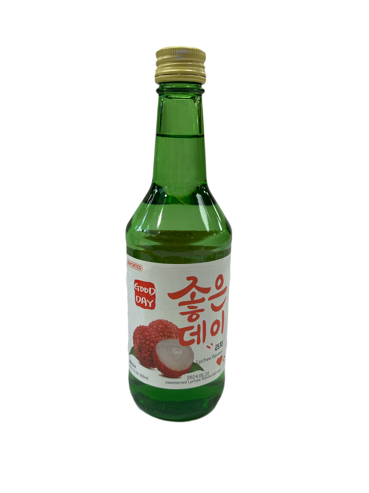 Muhak GoodDay Soju-Alcohol - (Lychee) 12.5% 360ML