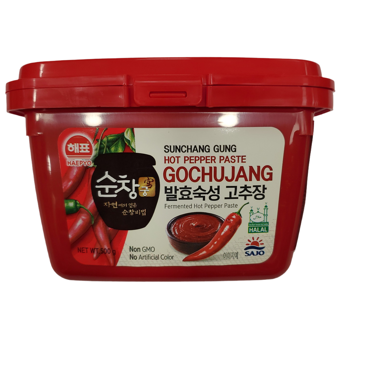 Haepyo SAJO Sunchang Gochujang (Hot Pepper Paste) HALAL 500g