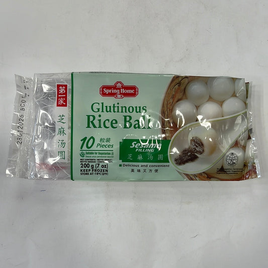 Spring Home Glutinous Rice Ball-Sesame Filling 200g