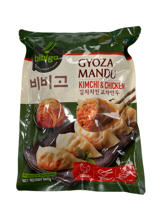 CJ Bibigo Kimchi & Chicken Gyoza 600g