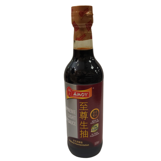 Amoy Supreme Light Sauce 500ml 淘大至尊生抽