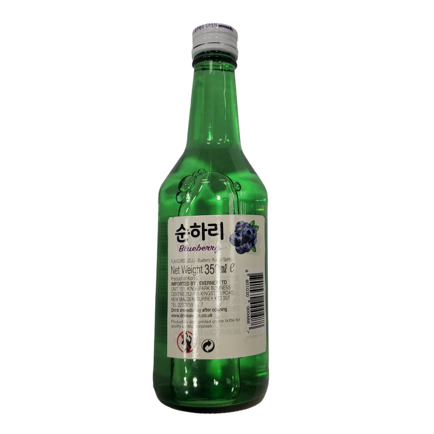 Lotte Chum Churum (BlueBerry Flavour) Alc 12% 360ml