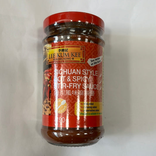 LKK Sichuan Style Hot & Spicy Stir-Fry Sauce 190g