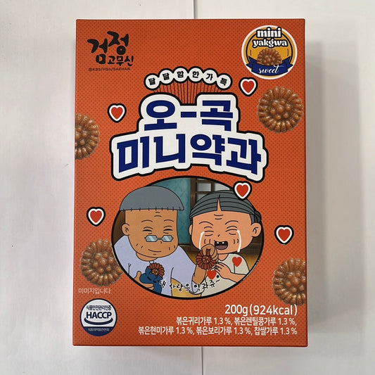 HYOSUNG Korean Traditional Mini Cookie Yakgwa 200g