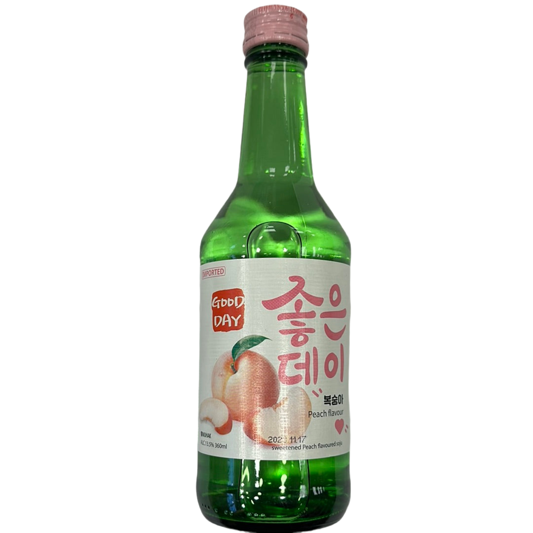 Muhak GoodDay Soju (Peach) Alc 13.5% 360ml