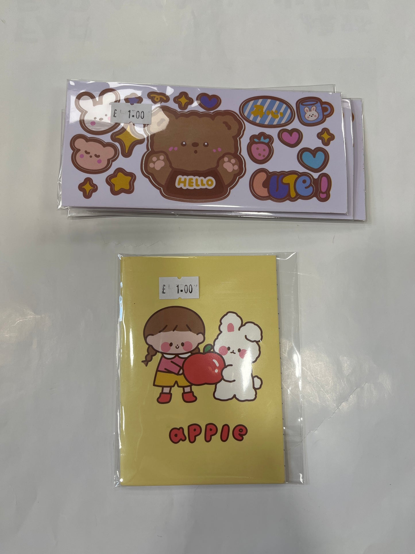 £1 Cartoon Stickers