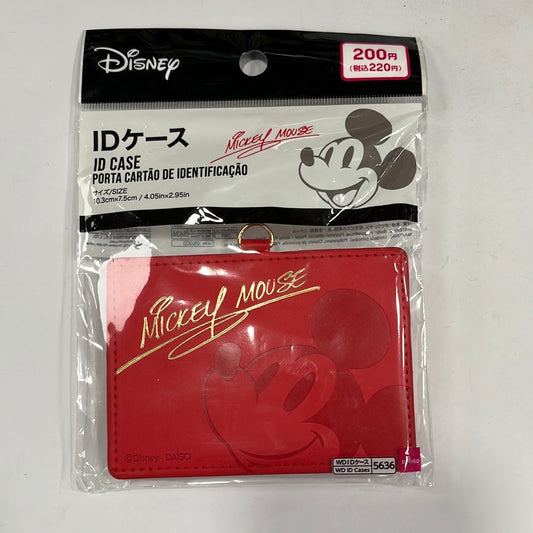 Mickey Mouse ID Case - Red