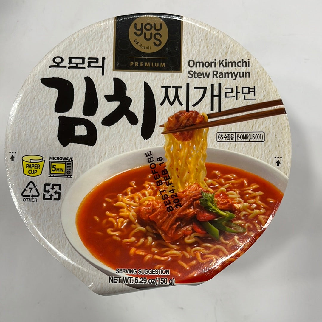 GSR Omori Kimchi Stew Ramen (Cup) 150g